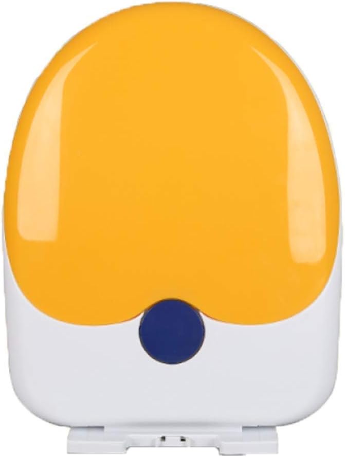 Toilet Seatwith Quick-Release Hinges and Quick-Attach Hardware for Easy Clean