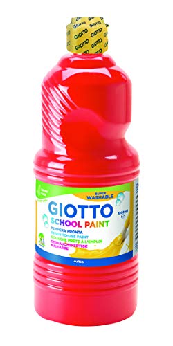 Farba Giotto School Paint Scarlet Red 1 L Cover