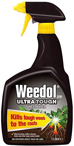 3 X Ultra Tough Weedkiller Ready to Use 1ltr