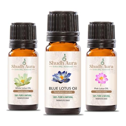 Aceites esenciales de loto puro set de 3 miniatura 3