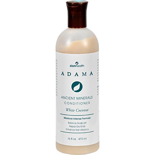 Zion Health Adama Minerals Conditioner, White Coconut, 16 Fluid Ounce #TOP13