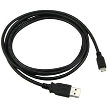 IFLASH 9 Foot Long USB to Micro-USB Cable - 9 Ft, USB Data Sync Cable Compatible with MicroUSB Powered Devices Black Color