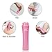 Snailax Cordless Back Massager Handheld - Rechargeable Wand Massager for Neck,Back,Shoulder Foot, Portable Body Massager, Adjustable & Multi-Purpose 3 Massage Heads (Pink)