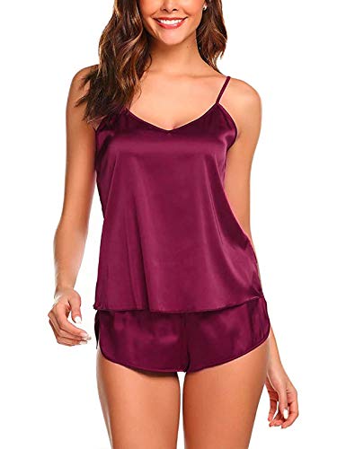 WonderBabe Kit com 2 Baby Dolls Thais Liso Pijama vermelho-S