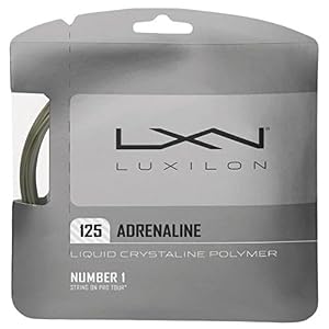 Luxilon Adrenaline 125 Silber Tennissaite