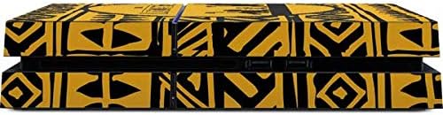 Skinit Decal Gaming Skin Compatible with PS4 Console - Officially Licensed Disney The Lion King Simba Timon and Pumba Tribal Print Design