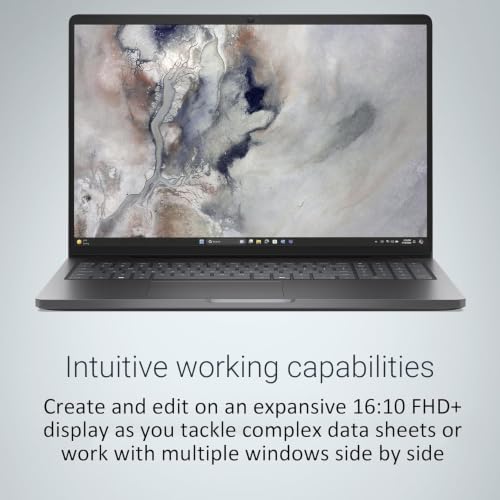 Image of Dell Pro 16 PC16250 (Next Gen Latitude 3550) Business Laptop (16 inch FHD+ Touchscreen, Intel Core 7 150U (> Ultra 7 165U), 16GB DDR5, 512GB SSD), 1080P IR Webcam, Thunderbolt 4, Backlit, Win 11 Pro
