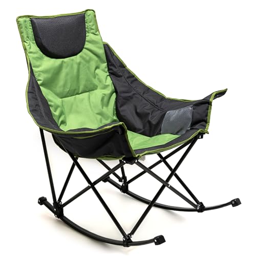 SunnyFeel Oversized Rocking Chair – Padded Patio Lounger