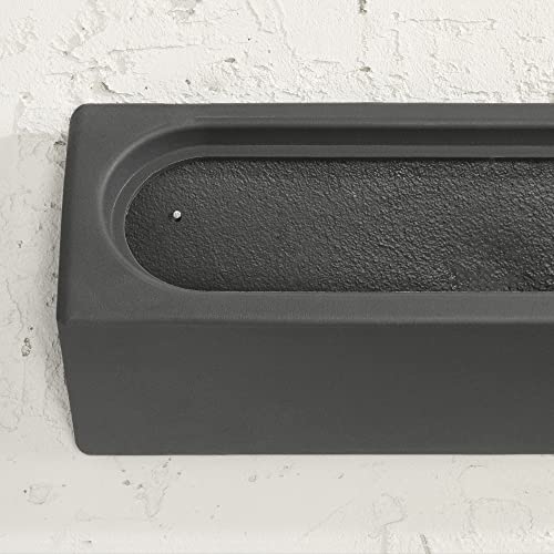 South Shore Dalya Outdoor Wall Planter – Set Of 4 Dark Gray, Scandinavian #TOP5