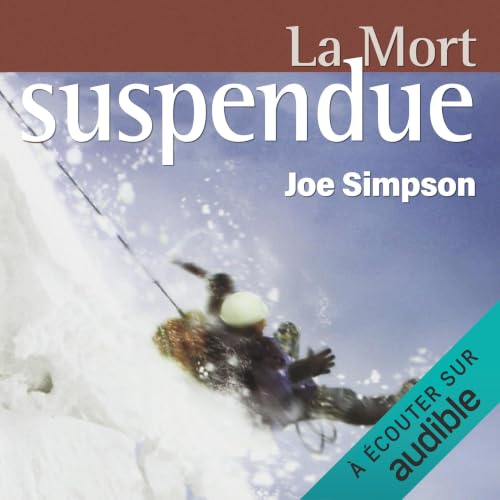 Diseño de la portada del título La mort suspendue
