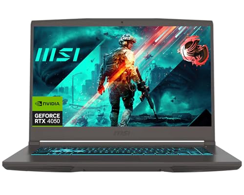 msi 15.6' Thin A15 Gaming Laptop, 16GB DDR5, 512GB SSD, NVIDIA GeForce RTX 4050, Intel Core i5-13420H(Beat i7-11800H), Full HD Display, Backlit Keyboard, HDMI, Wi-Fi 6, Bluetooth, Windows 11, Black