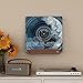 YuanDian Light up Now Playing Vinyl Record Stand Wall Mount, Now Spinning Record Player Stand, Wooden Acrylic Holder for Vinyl Album Display and Storage with 16 Changing Color Lights