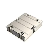 cpu cooler paste removal  DUOCAI CPU Cooler Server heatsink Disipador térmico pasivo for CPU SP5 1U con 4 Tubos de Calor for procesador de Servidor 1U T+D+P de hasta 260 W