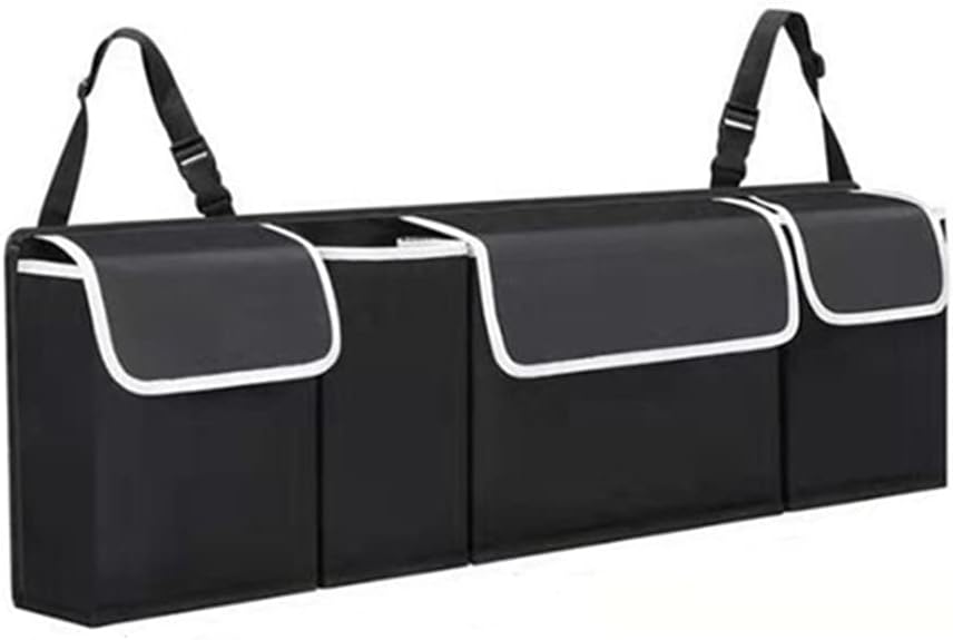 Car Trunk Hanging Storage Bag, Multiple Pockets Large Capacity Storage Bag, General Foldable Storage Box