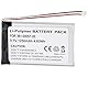 CHUNCAILBattery Compatible for Garmin 361-00051-00, 361-00051-01, 361-00051-02 - Li-Polymer 1250 mAh - for Garmin Nuvi 2460LMT, Nuvi 2660LMT, Nuvi 2669LMT