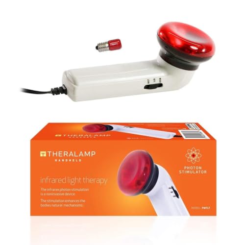M PAIN MANAGEMENT TECHNOLOGIES Red Light Therapy Infrared Heating Wand by Theralamp &ndash; Handheld...