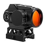 Feyachi V90 2 MOA Red Dot Sight Shake Awake Red Dot Scope Waterproof Rifle Scope 1 x 25mm .75” Rser Mount