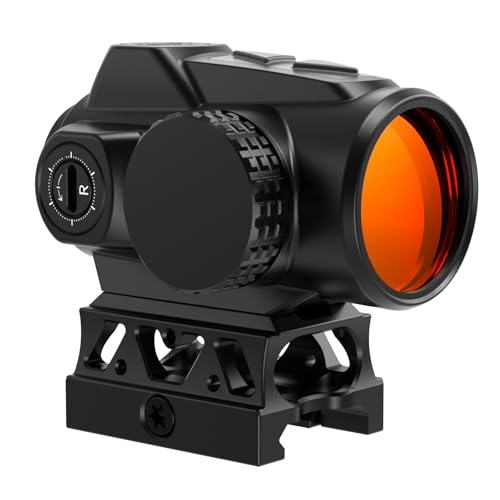 Feyachi V90 Red Dot Sight 2 MOA Compact Red Dot Scope Waterproof Shake Awake Rifle Scopes 1 x 25mm...