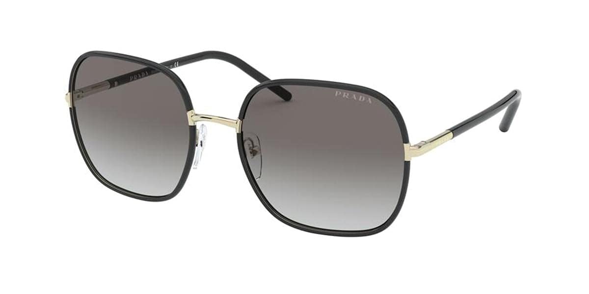 PradaWomen's Sunglasses, Black/Grey Shaded, 55