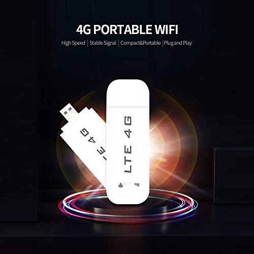 Andoer Mini roteador USB 4G WiFi portátil 100M Mini USB WiFi Dongle de alta velocidade Plug and Play