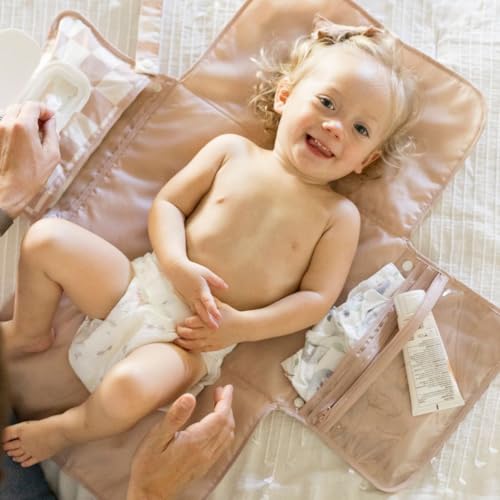 image for Tiny Twinkle Portable Diaper Changing Pad-Foldable Waterproof Changing