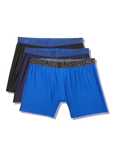 Under Armour Men's Ua Lounge Tech Mesh Boxer-6, Royal