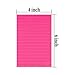 AIEX 6 Pack 300 Sheets Lined Sticky Notes 6 Bright Colors Self-Stick Notes Memo Notes for Office, School and Home (4 x 6 Inch)