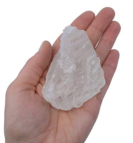 Image of EISCO Raw Halite, Mineral Specimen - Hand Sample - Approx. 3 inch - Geologist Selected & Hand Processed - Great for Science Classrooms