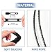 sarlar Smart Glasses Strap Sports 2 pcs for Rayban Meta Oakley Wayfarer Skyler Headliner Glasses, Adjustable AR/XR Eyewear Retainer Strap Holder for Kids Women Men, Lanyard String Chain Around Neck