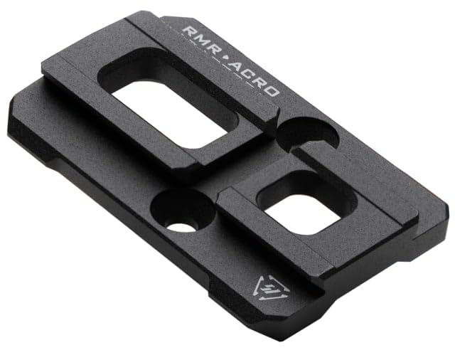RMR to ACRO Adaptor Plate, Aimpoint ACRO/RMR Cut, Black, One Size, SI-ACRO-RMR