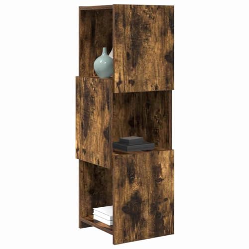 Estantería para ahorrar espacio de madera con 3 niveles verticales 4