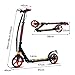 COSTWAY Folding Kick Scooter, 3 Heights Adjustable City Scooters with Big Wheels,...