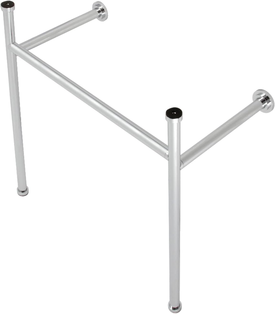 Fauceture VPB28141 Hartford Stainless Steel Console Sink Legs, Polished Chrome