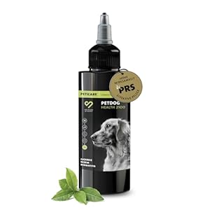 Peticare PetDog Health 2100 Soin contre l&rsquo;eczéma pour chiens | En cas de dermatite atopique, etc. | Soulage efficacement les démangeaisons et favorise le processus de régénération | Système PRS®