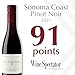 La Crema Sonoma Coast Pinot Noir Red Wine, 375ml