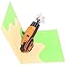 PopLife® Golf Clubs 3D Father’s Day Pop Up Card - Happy Anniversary, Hole-in-One Retirement Gift, Valentine's Day card for Him, Birthday - Golfing Gift for Husband, Card for Golfers - for Son, Dad