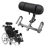 YedZen Rollstuhl Kopfstütze, Verstellbare Universell Nackenkissen für Rollstühle Ergonomische Höhe & Winkel Einstellung, Kopfstützen Nackenstütze für Senioren, Menschen, Rollstuhls Zubehör