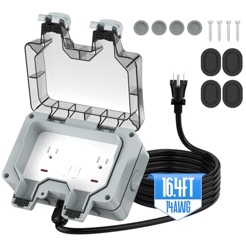 50% Off Hilictokt Outdoor IP66 Electrical Outlet Box