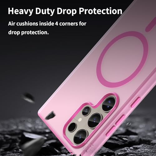 Coque anti-rayures S24 Ultra pour protéger l'écran et la vitre