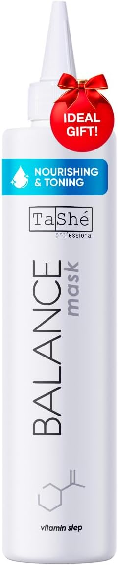 TASHE Vitamin-Balance Mask – Hydration & Scalp Regeneration with Aloe, Green Tea & Lavender – Tonic Effect for All Hair Types – 300ml