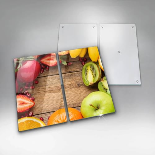 Planche à découper multifonctionnelle Wallfluent cuisson fruit frais 52cm - 6