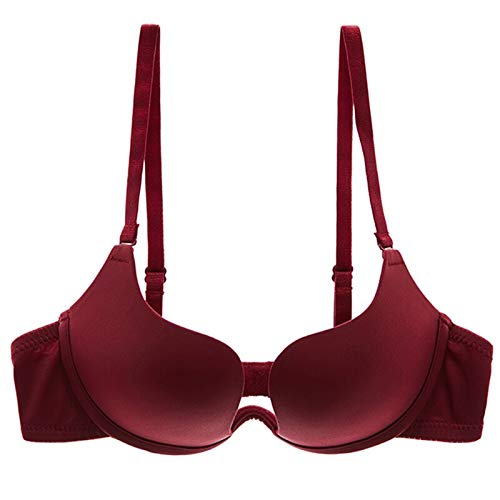 Buy shaonvmeiwu Winter Gathered Bra Backless Dress U Shape Back Hanging