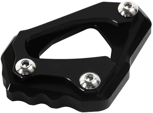 Motorcycle Kickstand Extender Pad for Yamaha R1M YZF-R1 MT10/MT10 SP, Durable Side Stand Extension Plate, Heavy Duty Kickstand Brace, Enhances Motorcycle Stand Stability,C