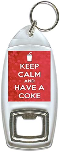 Pukka PrintingKeep Calm and Have A Coke - Bottle Opener Keyring