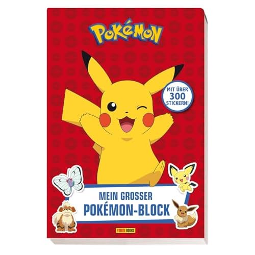 Pokémon: Mein großer Pokémon-Block: mit über 300 Stickern!