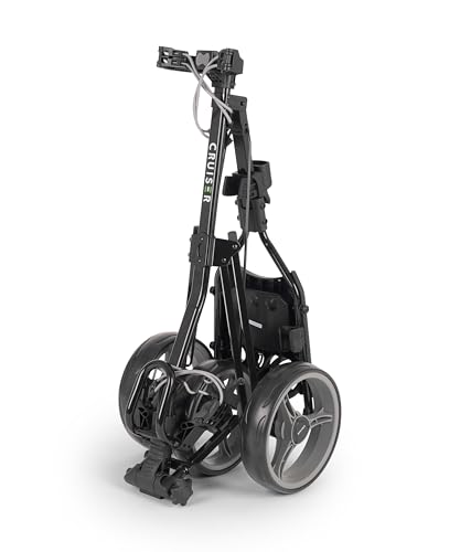 CRUISER CR-5 3 Wheel Golf Trolley - Lightweight Push Cart - Fits Any Bag - Easy Folding - Image 3