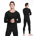 JZCreater Thermal Underwear for Men, Mens Long Johns Thermal Underwear Set, Fleece Lined Base Layer for Cold Weather - Image 2