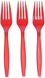 Apple Red Big Party Pack - 100ct Forks
