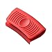 JieGorge - Utensile da cucina antiscivolo per forno a microonde, con manico in silicone, per cucina, sala da pranzo e bar per il giorno di Pasqua, colore: Rosso immagine