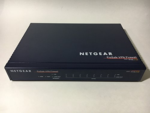 NETGEAR FVS318 ProSafe VPN Firewall 8 with 8-Port 10/100 Switch